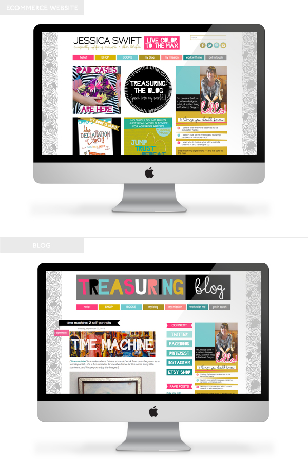 Jessica Swift | eCommerce Website and Blog Development by Emily M. Thompson | Indie Shopography